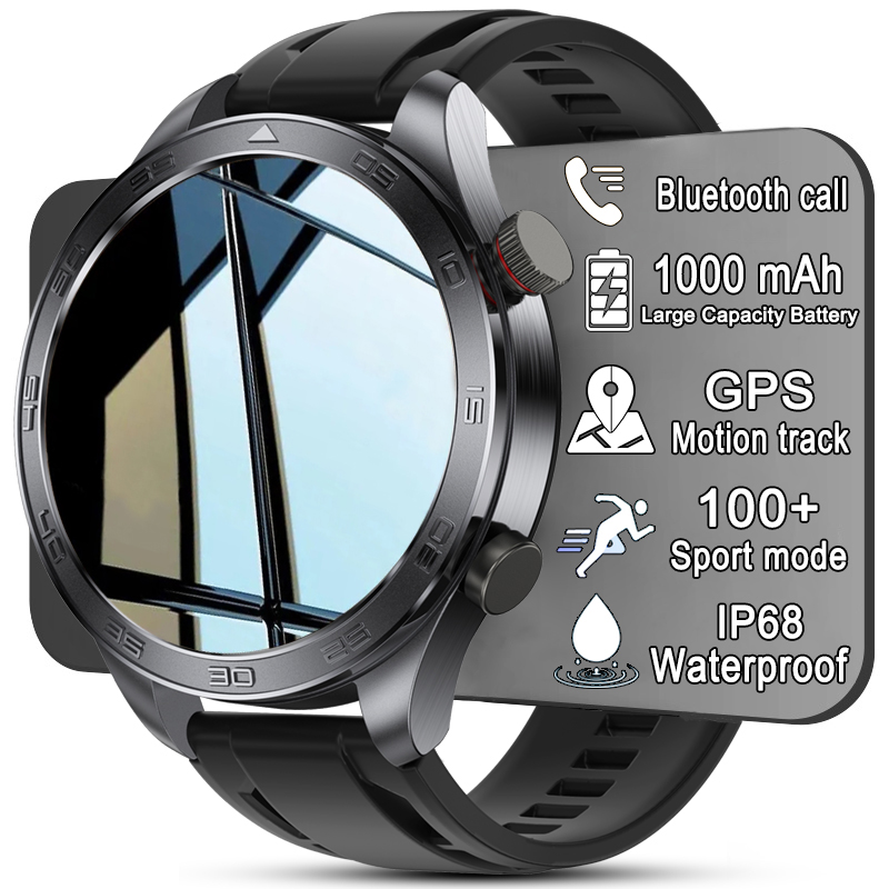 Smartwatch Military Watches For Men - New GPS Track Smart Watch Men