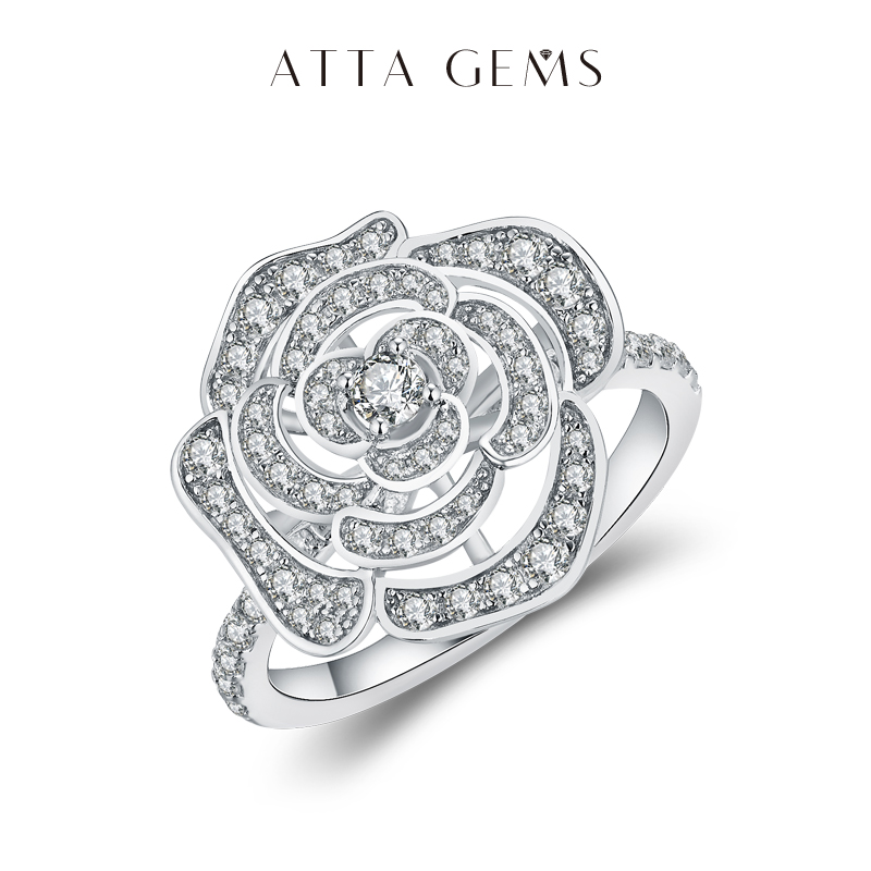 Vs Smartwatch - Attagems 1.5CT Moissanite Ring for Women