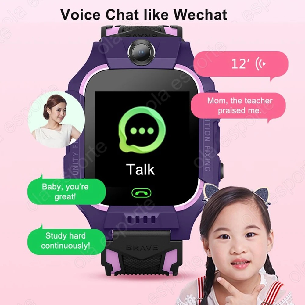 Smart Watch Kids 2G Sim Card S - Smartwatch Watches For Kid Boy With Alarm review and price