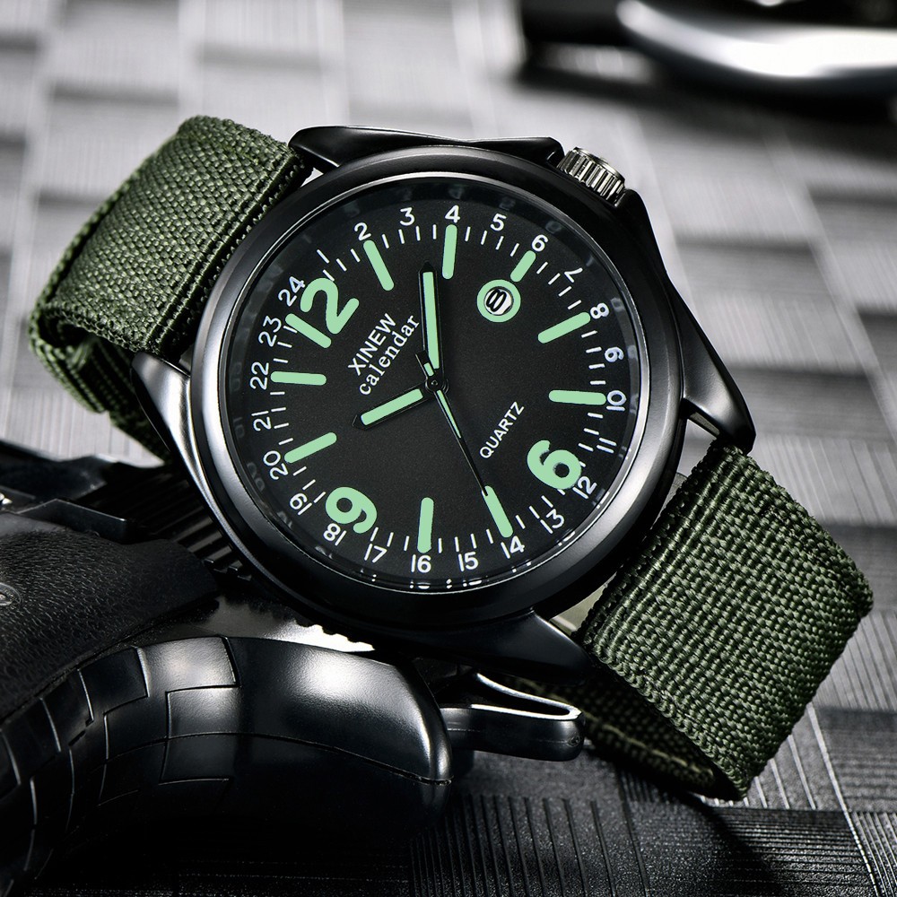 Military Mens Quartz Watch Bla - Smartwatch Military Watches For Men review and price