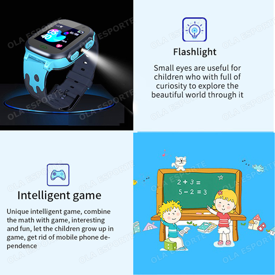 New Kids Smart Watch Child HD  - Smartwatch Watches For Kid Boy With Gps review and price