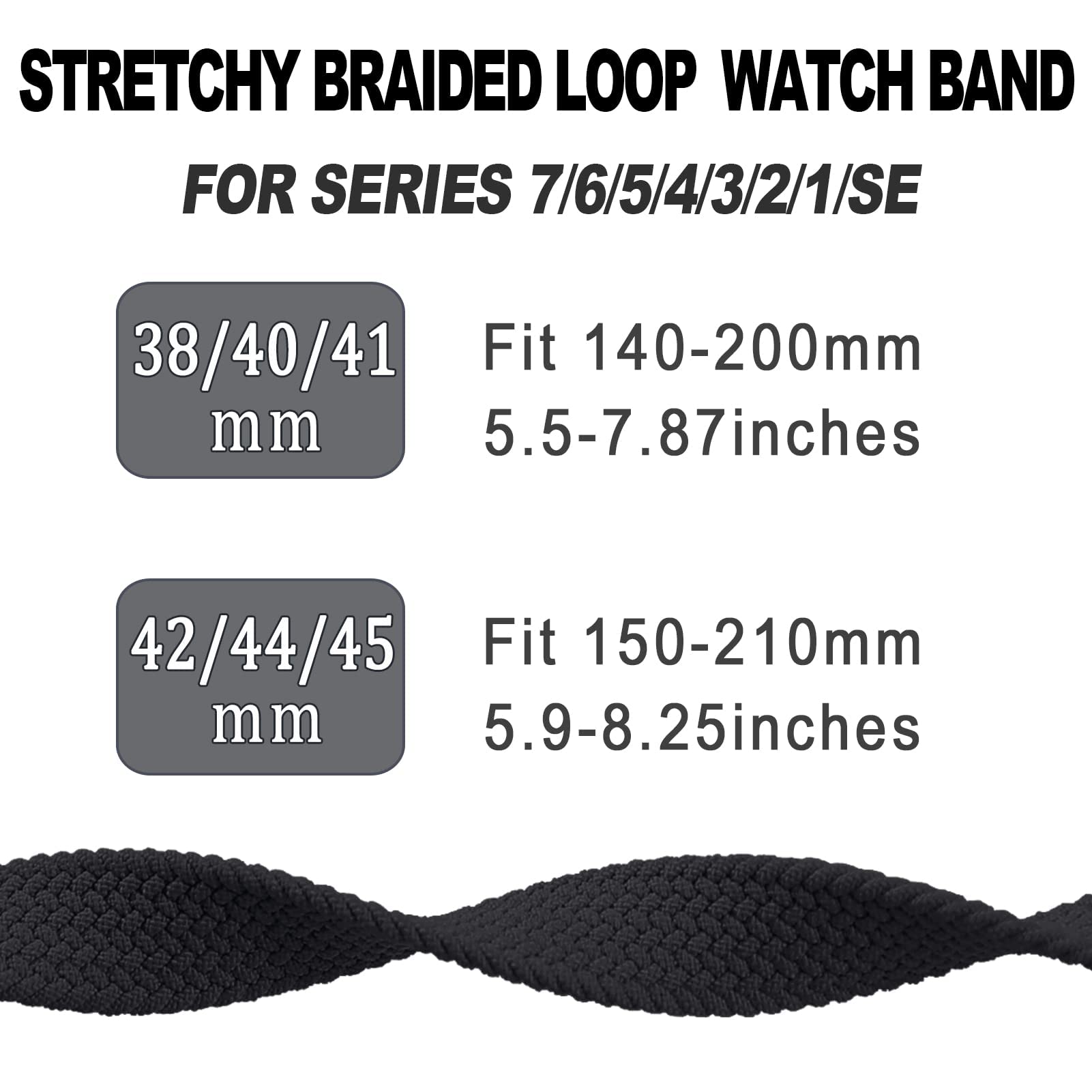 Braided Solo Loop For Apple wa - Smartwatch Apple Watches For Men review and price