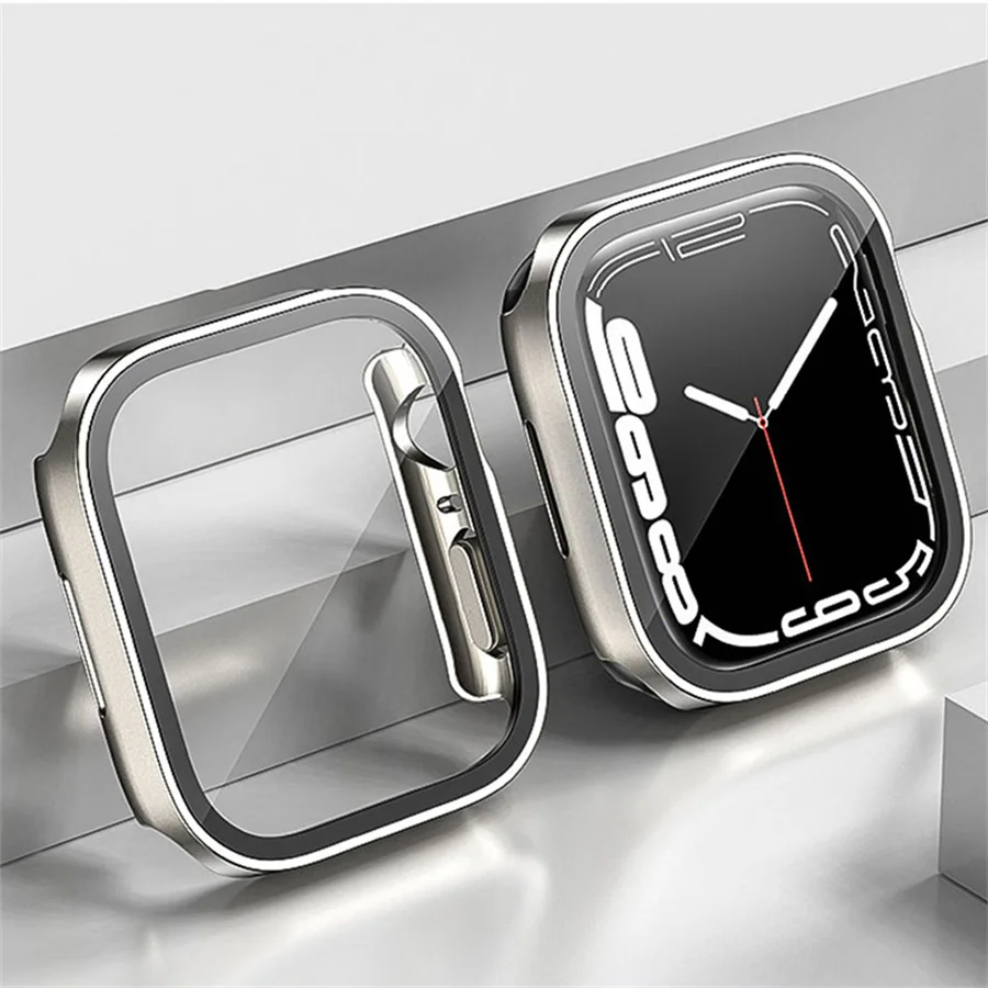 Glass+cover For Apple Watch ca - Smartwatch Watches For Girls review and price