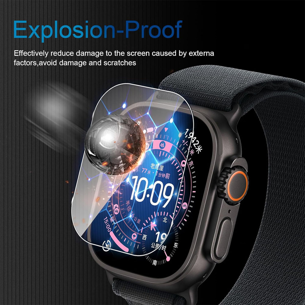 Tempered Glass For Apple Watch - Apple Watch Band review and price