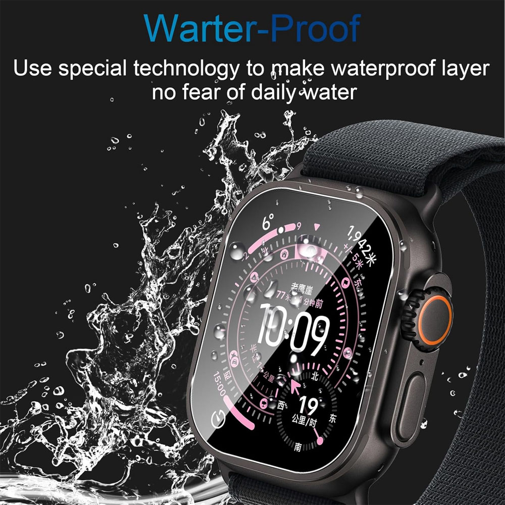 Tempered Glass For Apple Watch - Apple Watch Band review and price