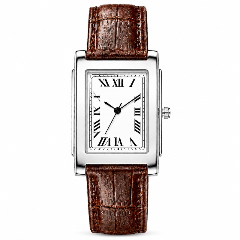 Classic Business Men Watch Squ - Watches Not Smartwatch review and price