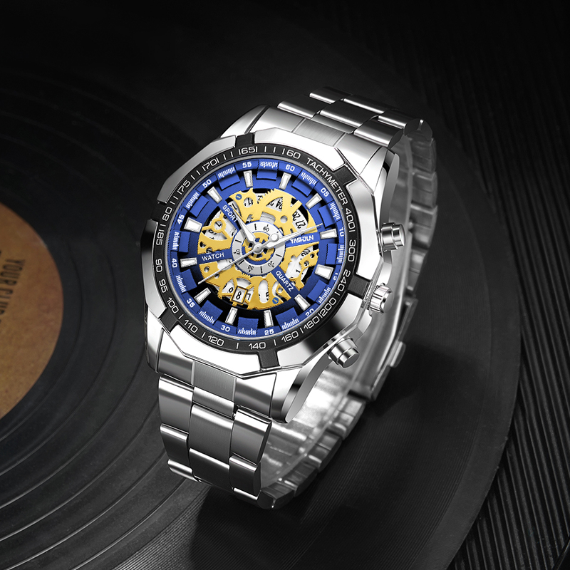 Luxury Fashion Skeleton Watch  - Smartwatch Military Watches For Men review and price