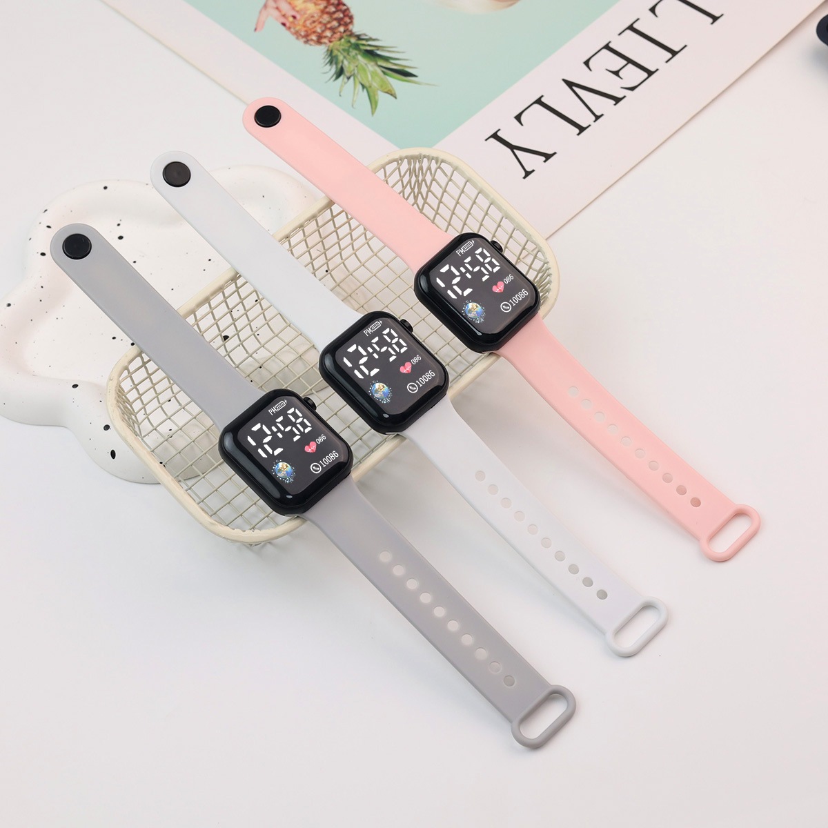 New LED Digital Watch For Kids - Smartwatch Watches For Girls review and price