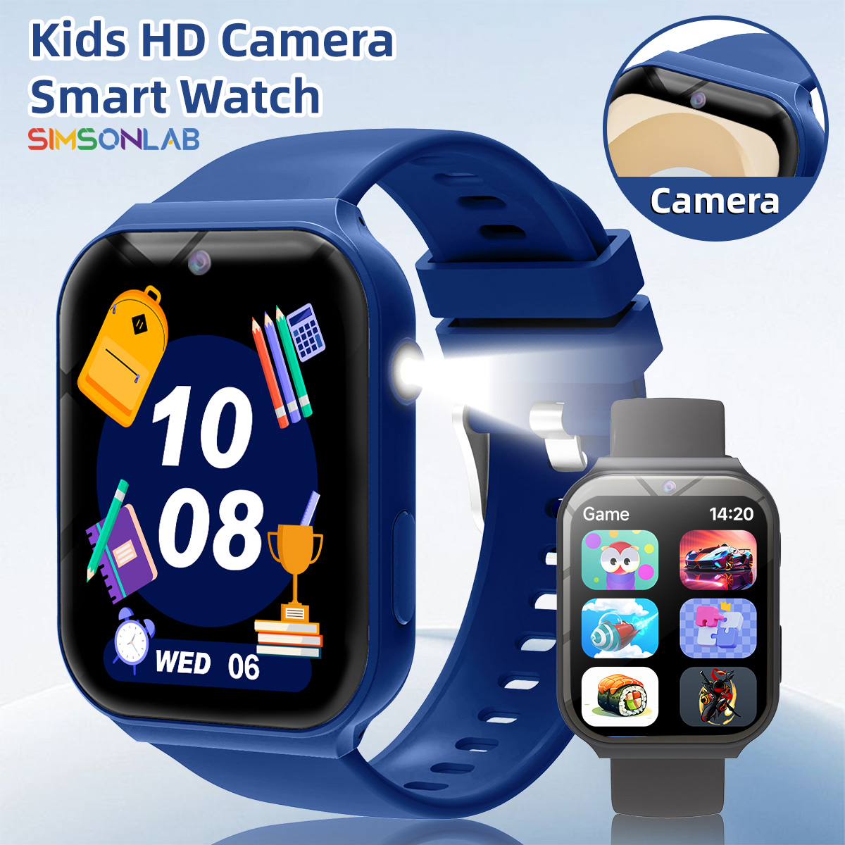 Study Partners for Kids HD Cam - Smartwatch Watches For Kid Boy With Alarm review and price