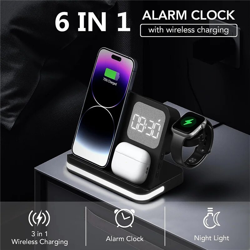 Wireless Charger Stand For iPh - Watches Smartwatch Samsung review and price