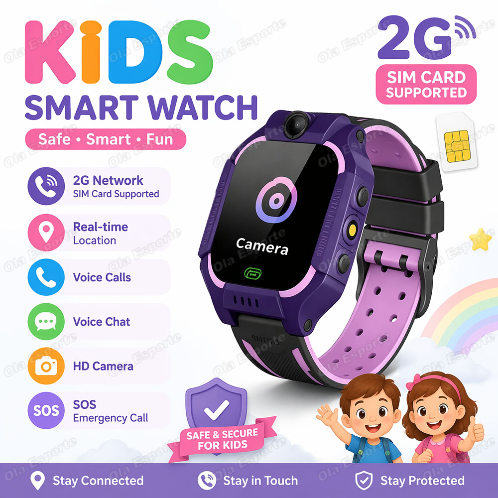 Kids Smart Watch SIM Card GPS  - Smartwatch Watches For Kid Boy With Gps review and price