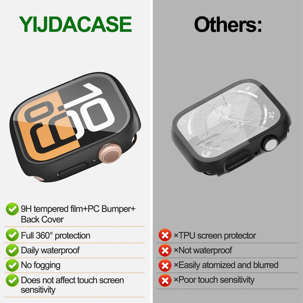 360 Protective Case for Apple  - Smartwatch Apple Watches For Men review and price