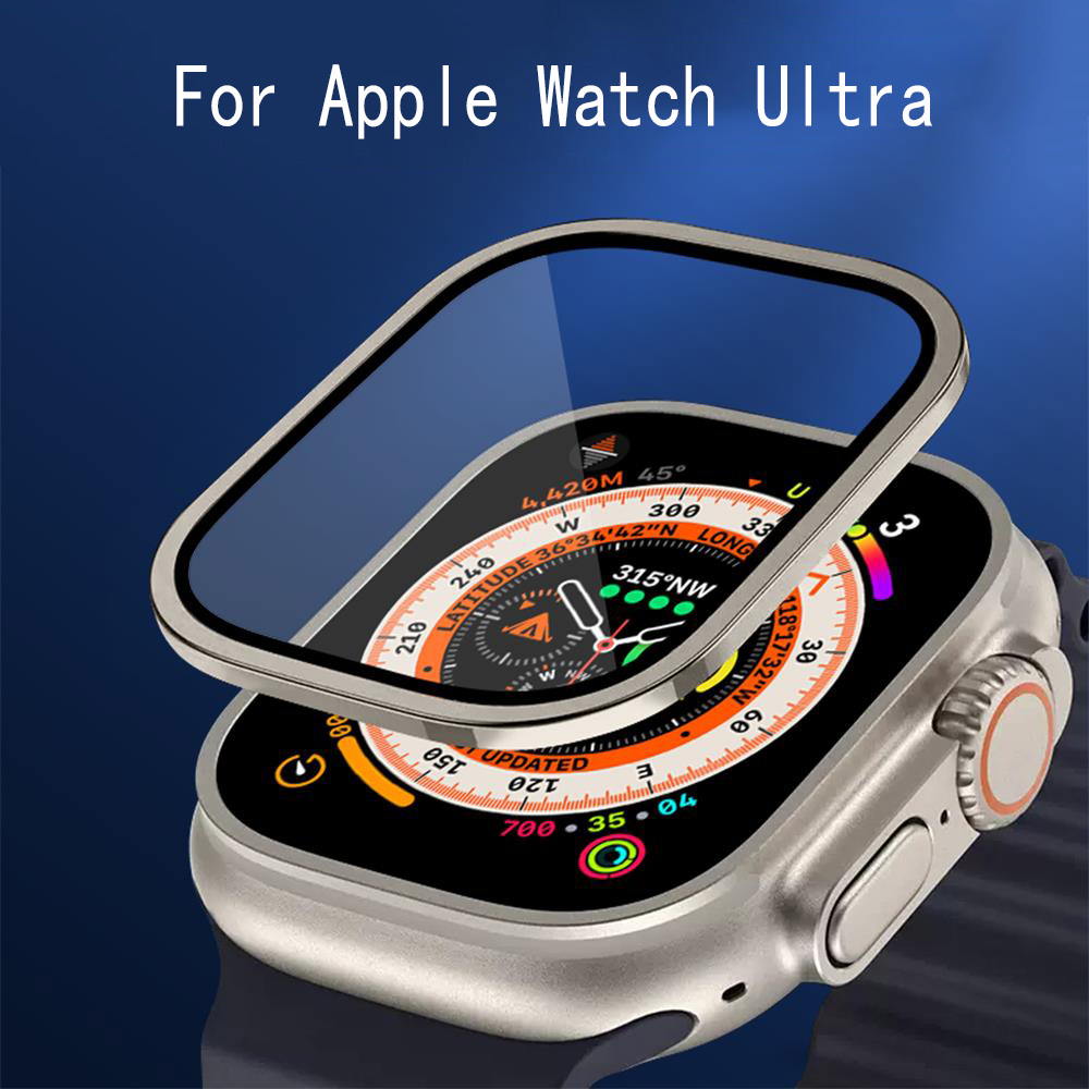 Metal Bumper+Tempered Glass Fo - Apple Watch Band review and price