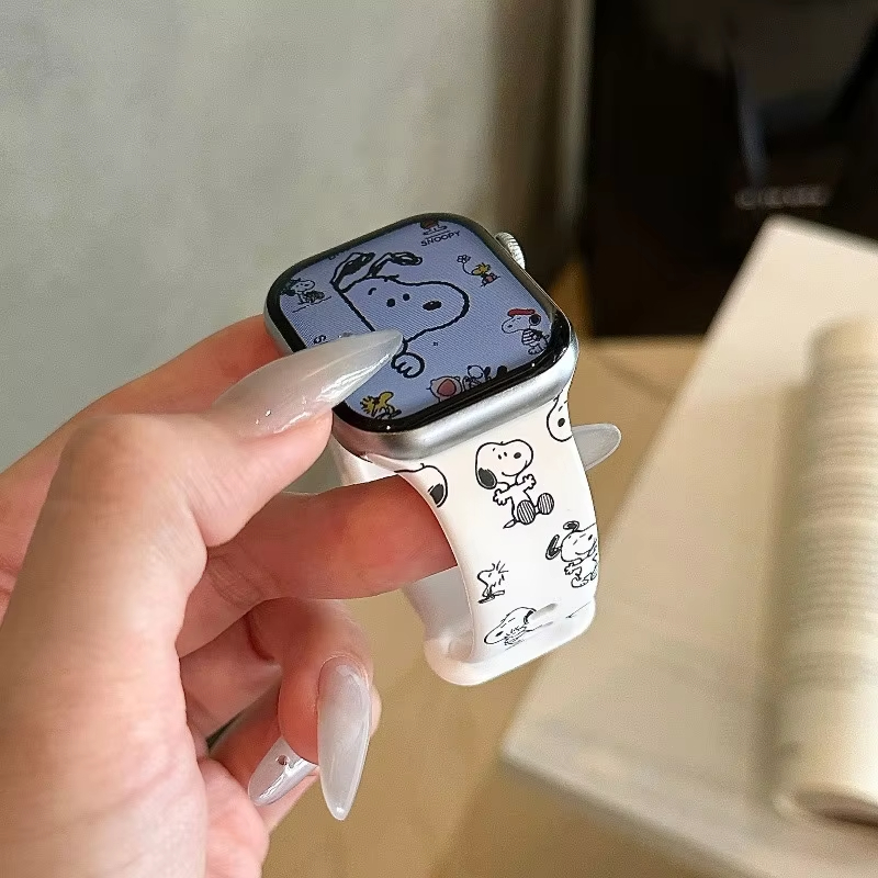 Cartoon Snoopy Watchband Apple - Apple Watch Band review and price