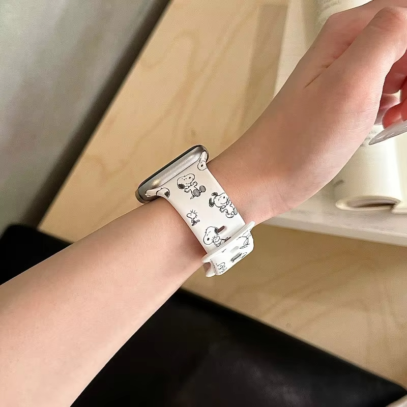 Cartoon Snoopy Watchband Apple - Apple Watch Band review and price