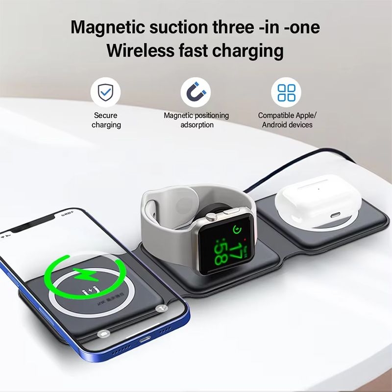 Universal Qi2 Magnetic Foldabl - Watches Smartwatch Samsung review and price