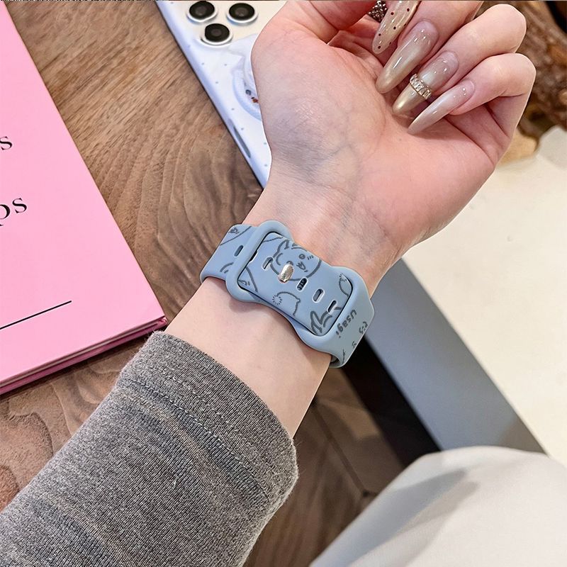 Anime Chiikawa Usagi Applicabl - Apple Watch Band review and price