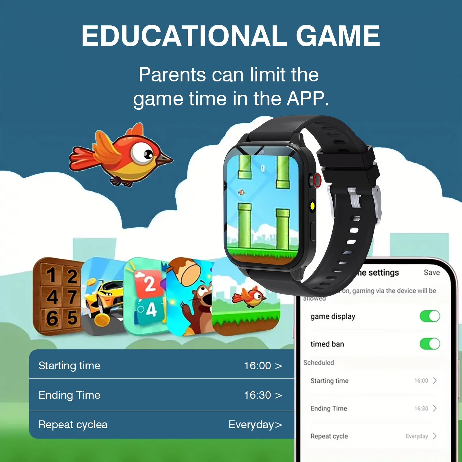 Kids′s Smart Watch 18 Games Ca - Smartwatch Digital Watches For Kid Girl review and price