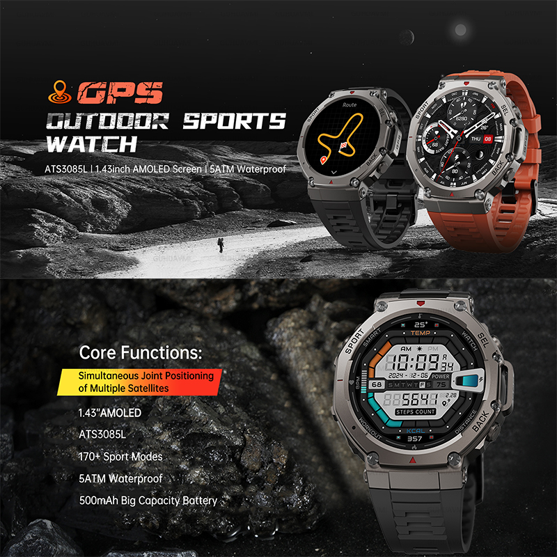 2026 Popular New Military GPS  - Smartwatch Military Watches For Men review and price