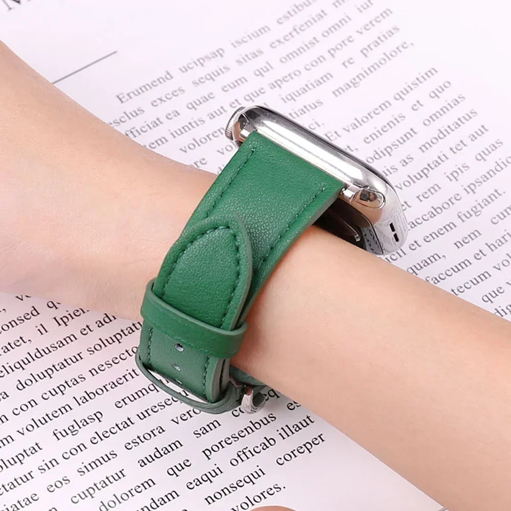 Leather Watch band for Apple W - Smartwatch Apple Watches For Men review and price