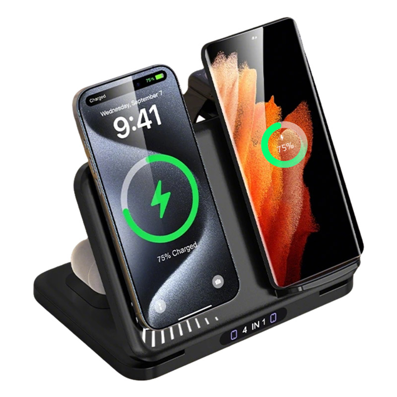 4 in 1 Dual Phone Wireless Cha - Watches Smartwatch Samsung review and price