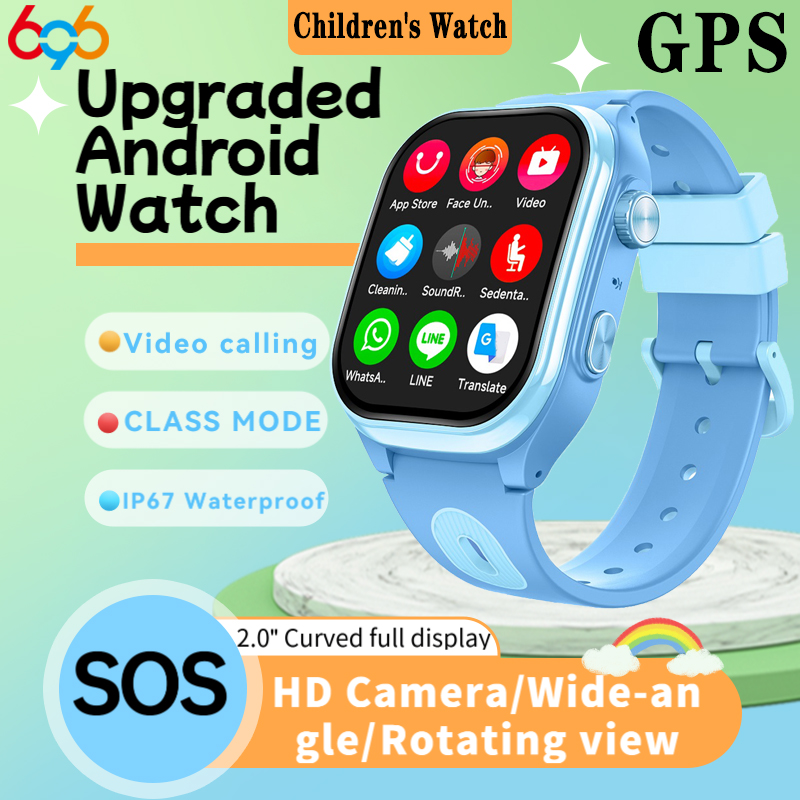 Kids 4G Smart Phone Watches 2+ - Smartwatch Watches For Kid Boy With Gps review and price