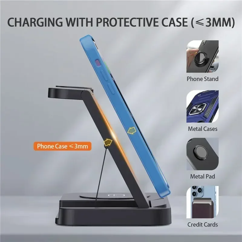 Travel 4 in 1 Wireless Charger - Watches Smartwatch Samsung review and price