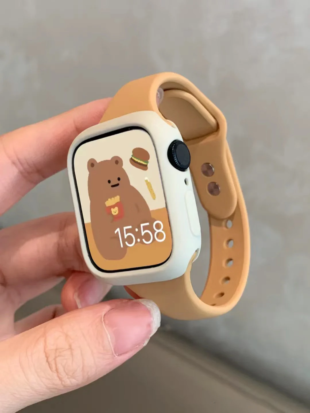 Slim Silicone strap for Apple  - Smartwatch Apple Watches For Men review and price