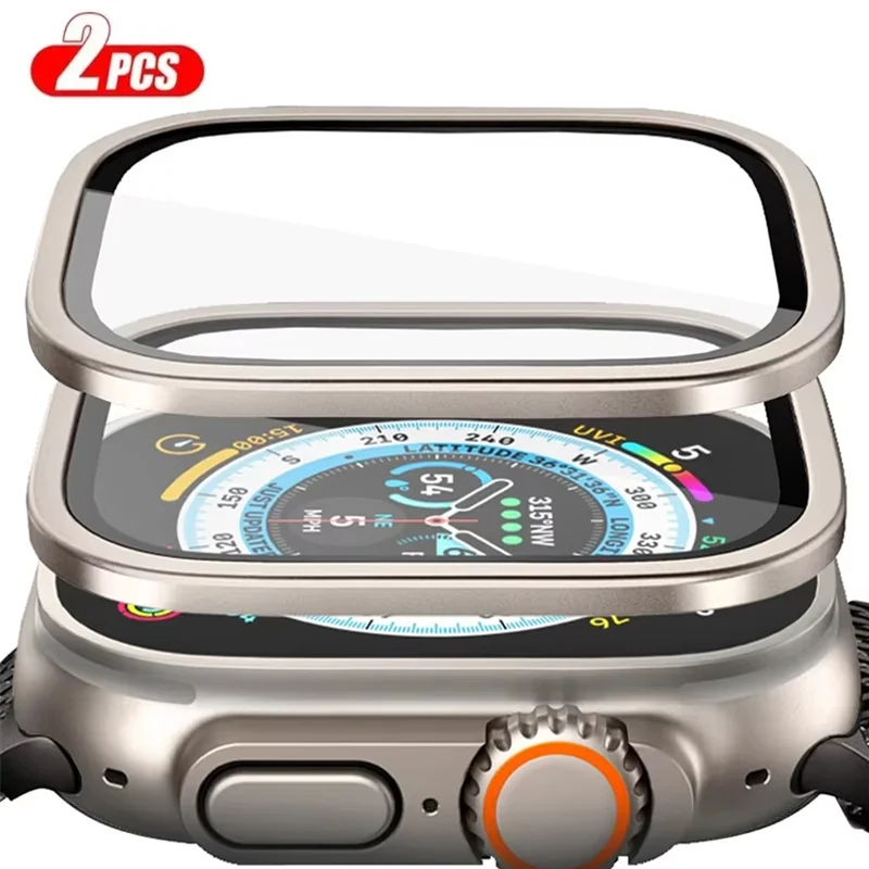 Aluminium Alloy Case+Tempered  - Apple Watch Band review and price