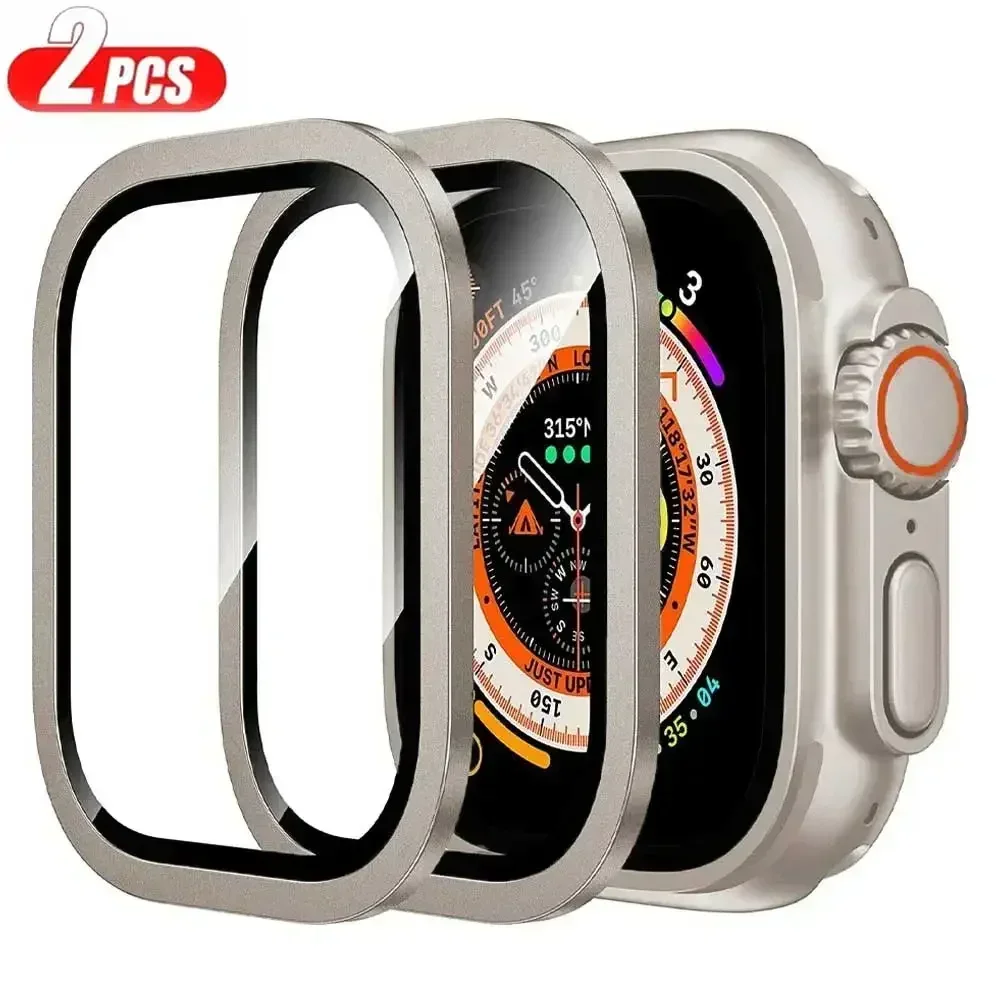 Aluminium Alloy Case+Tempered  - Apple Watch Band review and price