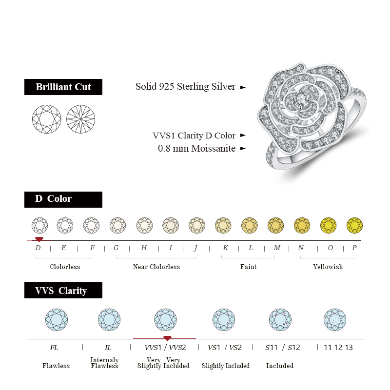 Attagems 1.5CT Moissanite Ring - Vs Smartwatch review and price