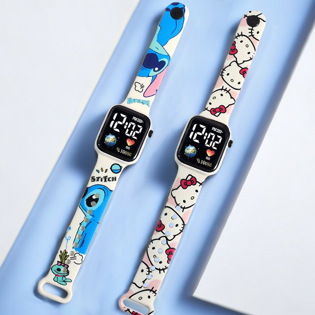 New Stitch Children Watches Gi - Smartwatch Watches For Girls review and price