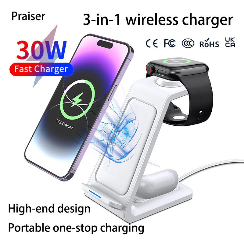 15W 3 in 1 Wireless Charger St - Watches Smartwatch Samsung review and price