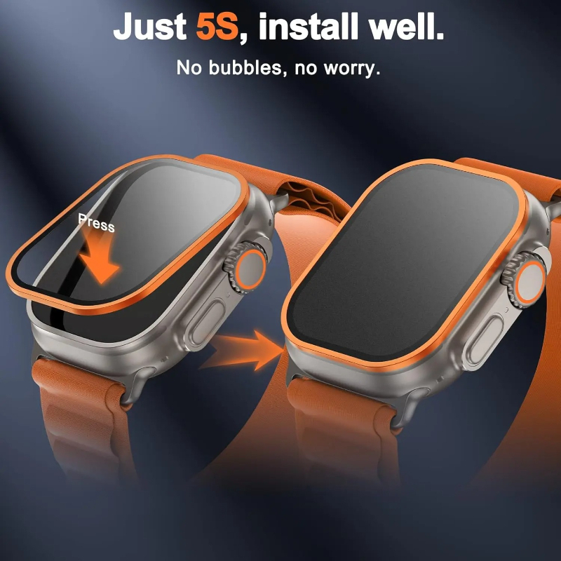 Tempered Glass for Apple Watch - Smartwatch Apple Watches For Men review and price